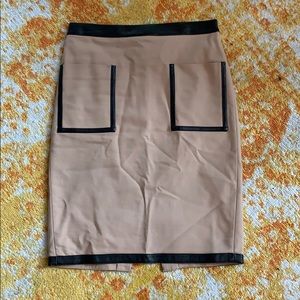 Club Monaco pale pink pencil skirt